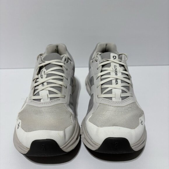 On Women’s Cloudrunner, White/Frost Running Shoes, Size 7 M - Picture 3 of 8
